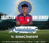 Kadapa’s Sree Charani Selected for Indian Women’s Cricket Team