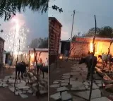 Electrical Fire in Karnataka Village Leaves Residents in Fear