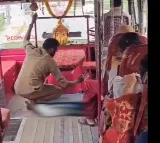 Viral Video Conductor Shifts Gears While Driver Drives