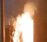 Massive Fire Erupts at Rice Mill in Jagtial Telangana