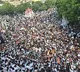 Huge protest in Hyderabad against Waqf Amendment Act