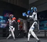 Robots Boxing Match in China A First