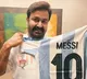 Mohanlal Receives a Special Gift from Lionel Messi