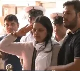 Widow's Salute: Slain Navy Officer’s Farewell Breaks Hearts