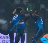 PSL 2025 Ubaid Shah Hits Wicketkeeper Usman Khan During Celebration