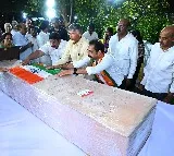 Chandrababu Naidu receives mortal remains of Pahalgam terror attack victim