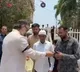 Asaduddin Owaisi Distributes Black Badges at Mosque