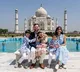 JD Vances Taj Mahal Visit Musk Comments on Family Photo