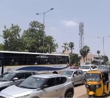Massive Traffic Jam on Vijayawada Highway