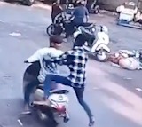 Dramatic Police Escape in Nashik Captured on CCTV, Video Goes Viral
