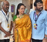 Chiranjeevi shares how he drew inspiration from Amitabh Bachchan and Mithun Chakraborty
