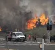 Massive Wildfire Engulfs Jerusalem Suburbs Vehicles Escape Blazing Inferno