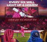 Rajasthan Royals' 'Pink Promise': Lighting Up Six Homes for Every Six Hit