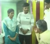 Chandrababu Naidu Distributes Pensions in Nellorepalem ST Colony