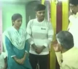 Chandrababu Naidu Distributes Pensions in Nellorepalem ST Colony