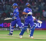 Mumbai Indians Post Huge Total Against Rajasthan Royals