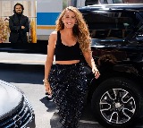 Rahul Mishras Designs Grace Hollywood Blake Lively Wears 3D Skirt