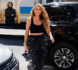 Rahul Mishras Designs Grace Hollywood Blake Lively Wears 3D Skirt