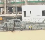 PM Modi Arrives in Vijayawada, Departs for Amaravati by Helicopter