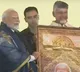 PM Modi Honored with Kalamkari Portrait in Andhra Capital Ceremony
