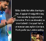 Kohli removes like on Avneet Kaur’s post, explains why