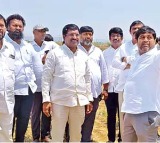 TDP Leaders Inspect Mahanadu Venue in Kadapa