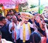 Minister Nara Lokesh Visits Mahankaali Temple
