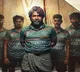 Suhass Wild Look in Mandaadi First Look Poster
