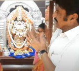 Balakrishna Unveils Gold Vasavi Matha Statue