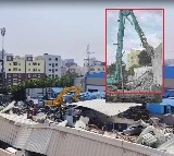 Gachibowli Demolitions Illegal Constructions Razed in Hyderabad