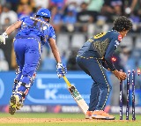 Mumbai Indians Struggle Against Gujarat Titans Set a Moderate Target