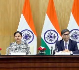 Vyomika Singh  Sofia Qureshi Address Media on Pakistan Cross Border Firing