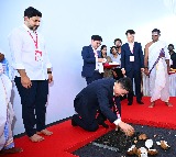 LG Groundbreaking Ceremony Minister Lokeshs Gesture Wins Over Korean Delegates