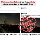 PIB Fact Check finds Kabul airport blast image used to claim explosion in Jammu