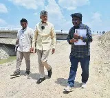 Chandrababu Naidu Surprises Employees During Project Visit