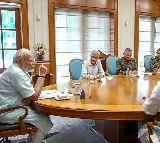 Modi Chairs High Level Meeting Amidst India Pakistan Tensions