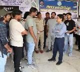 Telangana Residents Reach Delhis Telangana Bhavan from Border States