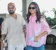 A day after quitting Test cricket, Virat visits Vrindavan with his wife Anushka