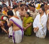Saraswati Pushkaralu begins at Telanganas Kaleshwaram
