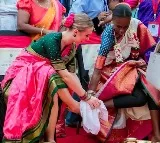 Telangana Women Wash Feet of Miss World Contestants Sparking Outrage