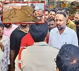 YCP Ex MLA Nawaz Basha Attacks Bus Conductor