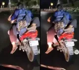 Vijayawada Couple’s Risky Bike Romance Sparks Outrage Online