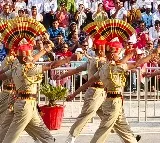 Beating Retreat Ceremony Resumes at Punjab Border