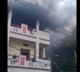 Hyderabad Fire Accident at Boyaguda Two Story Building