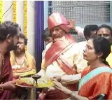 AP CM Chandrababu Naidu participates in Ganga Jatara festival