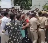 KTR Camp Office Photo Row Sparks Clash in Sircilla