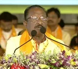 Mente Parthasarathi Presents TDP Annual Report at Mahanadu
