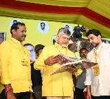 Chandrababu Applauds Nara Lokesh at Mahanadu