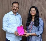 Sai Shivani Felicitated by Sajjanar for Civil Services Rank