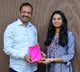 Sai Shivani Felicitated by Sajjanar for Civil Services Rank